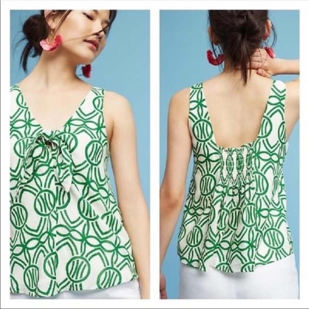 Anthropologie Maeve SMALL blouse summer